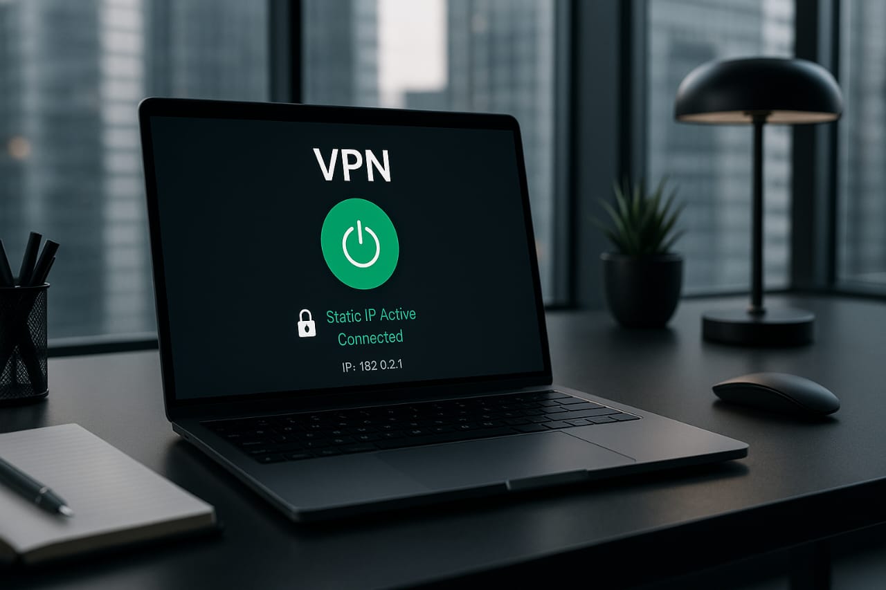 static ip connected
