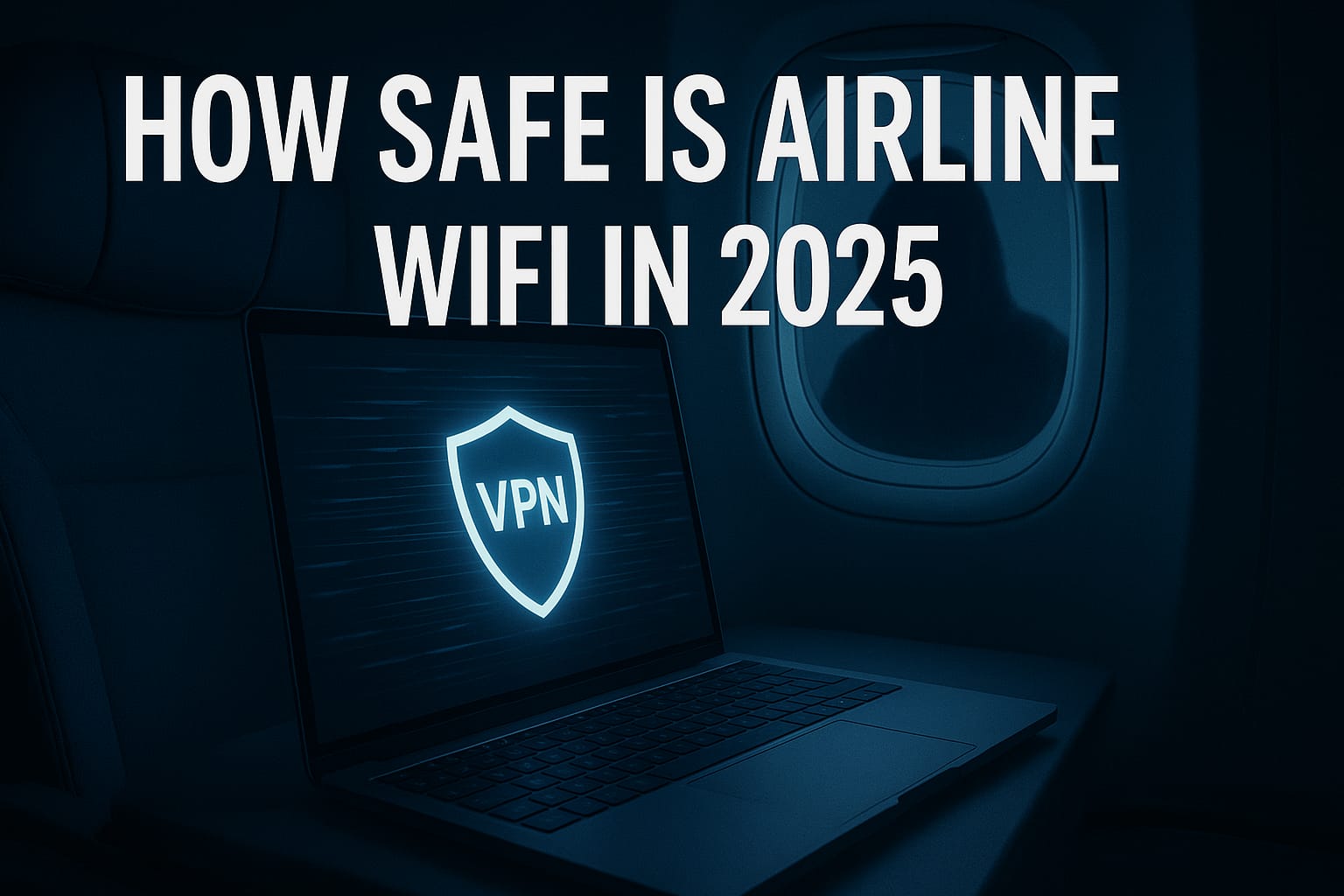 How safe is airline wifi in 2025