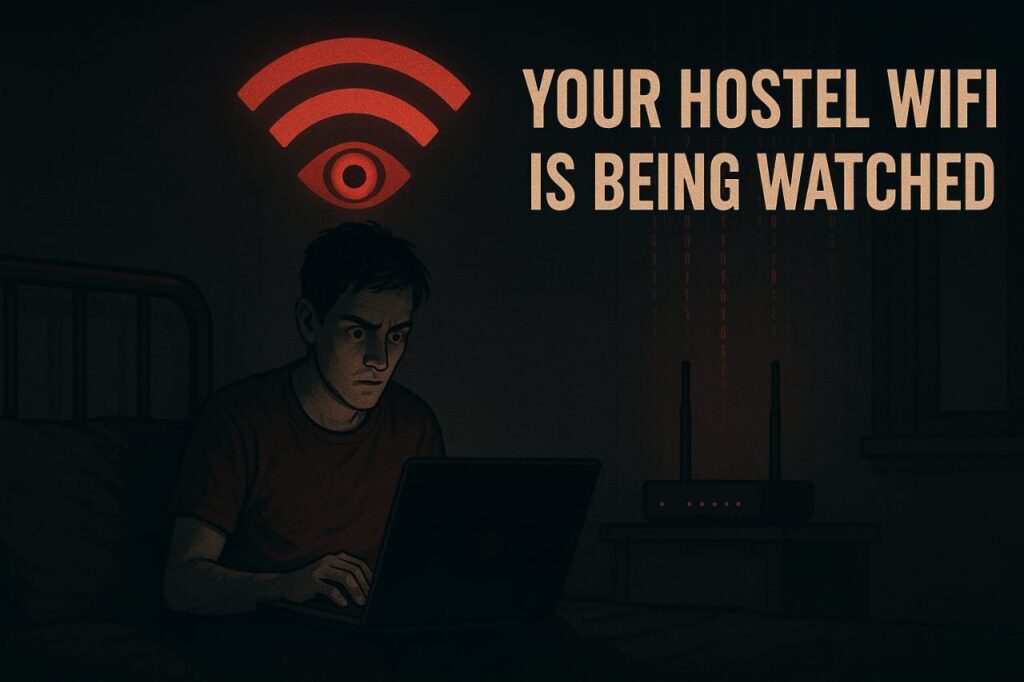 Your hostel wifi is being watched