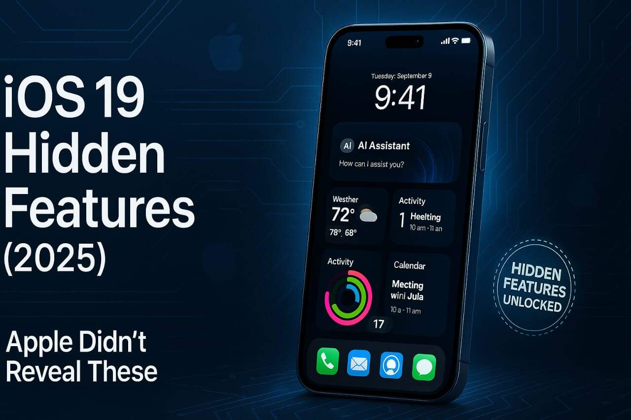 IOS 19 hidden features 2025