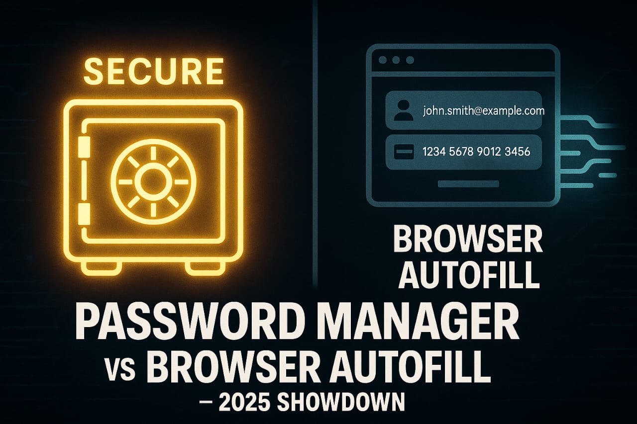Password manager vs Browser autofill