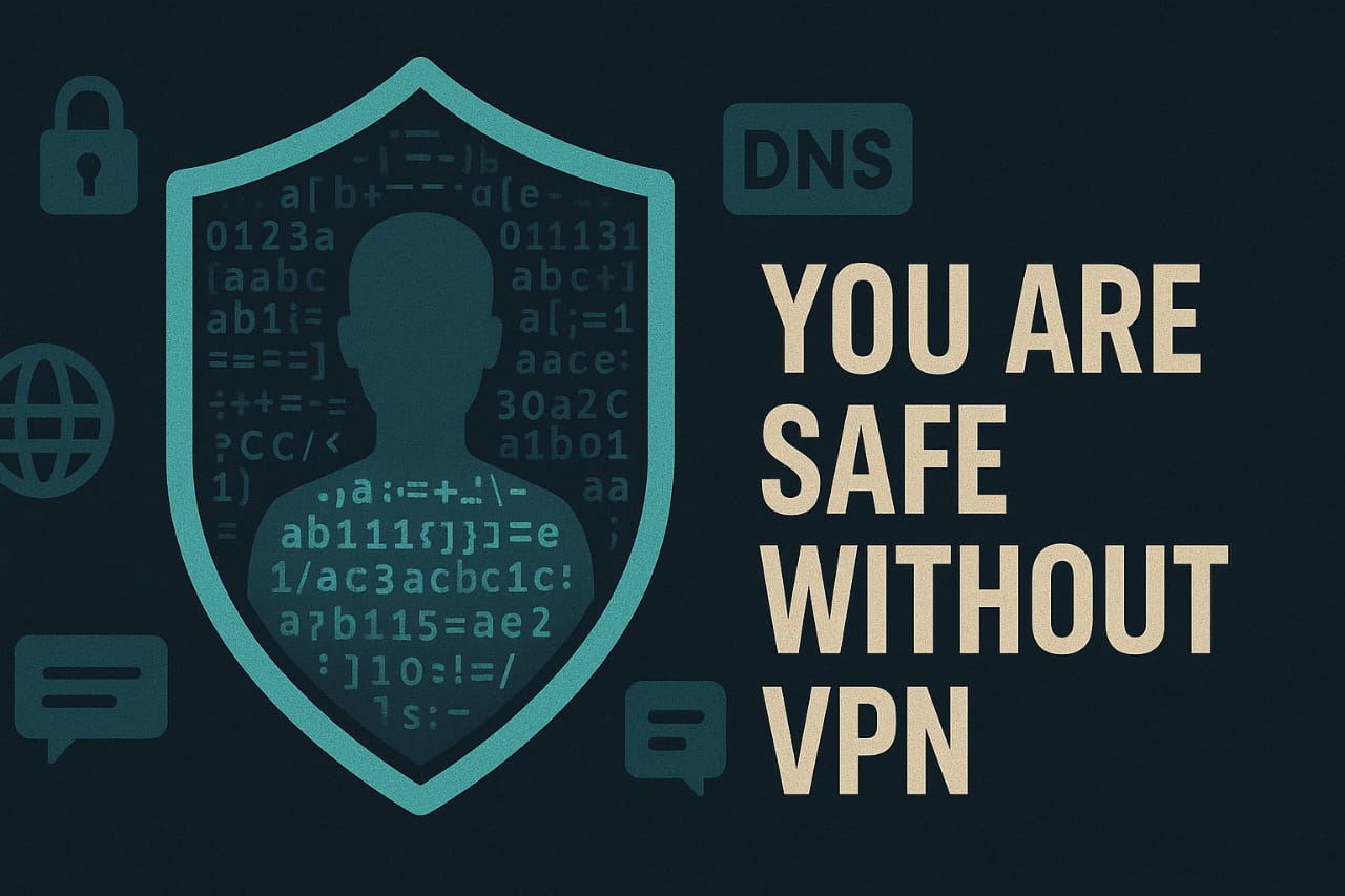 you are safe without vpn