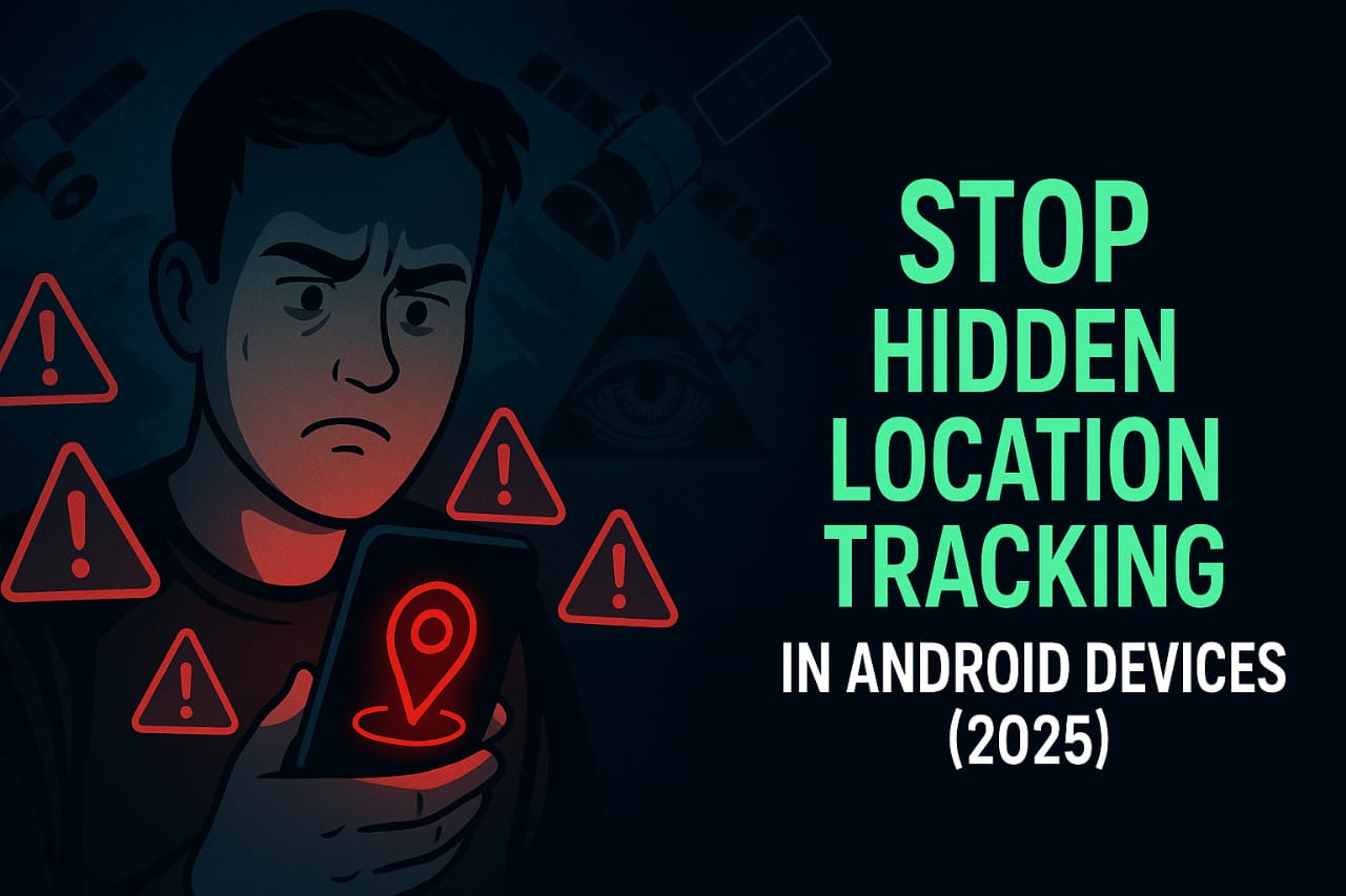 Stop hidden locaton tracking in android device