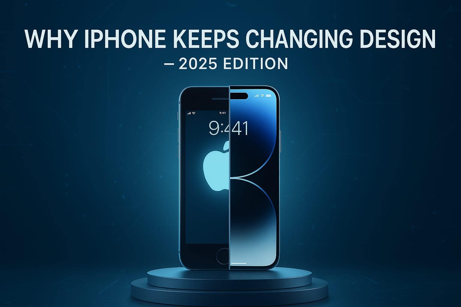 Why iphone Keeps change Desigin - 2025 Edition