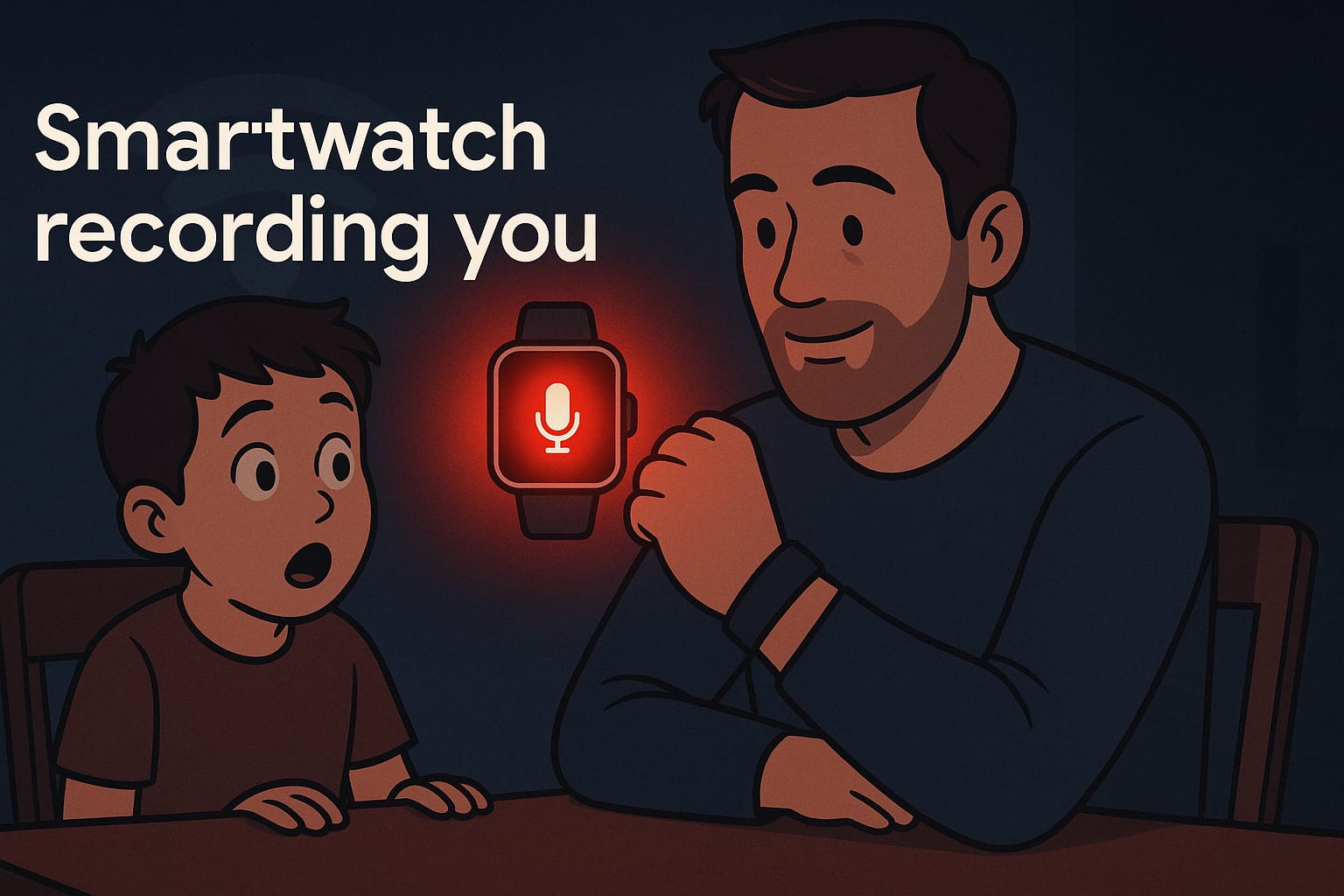 Is smartwatch recording you