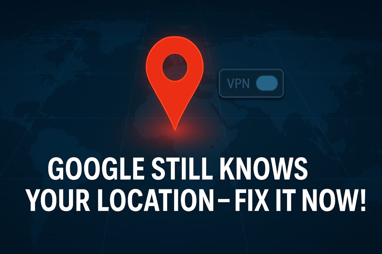 Google still khowns Your real locaton fix it now