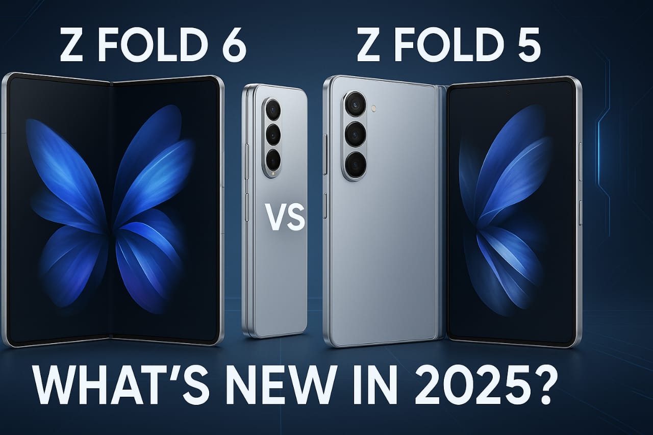 Z fold 6 vs Z fold 5 whats new in 2025