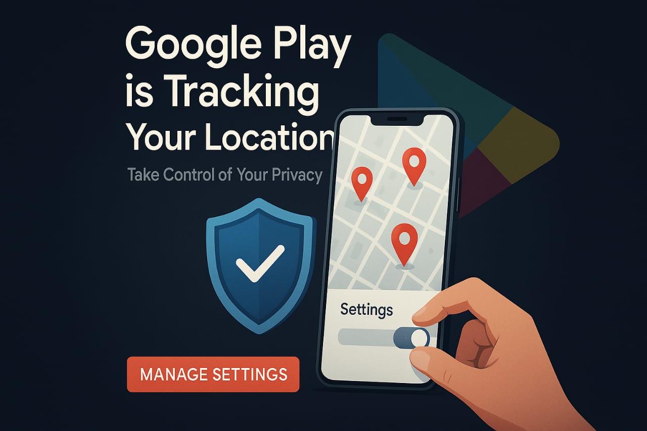 Google play is tracking your location