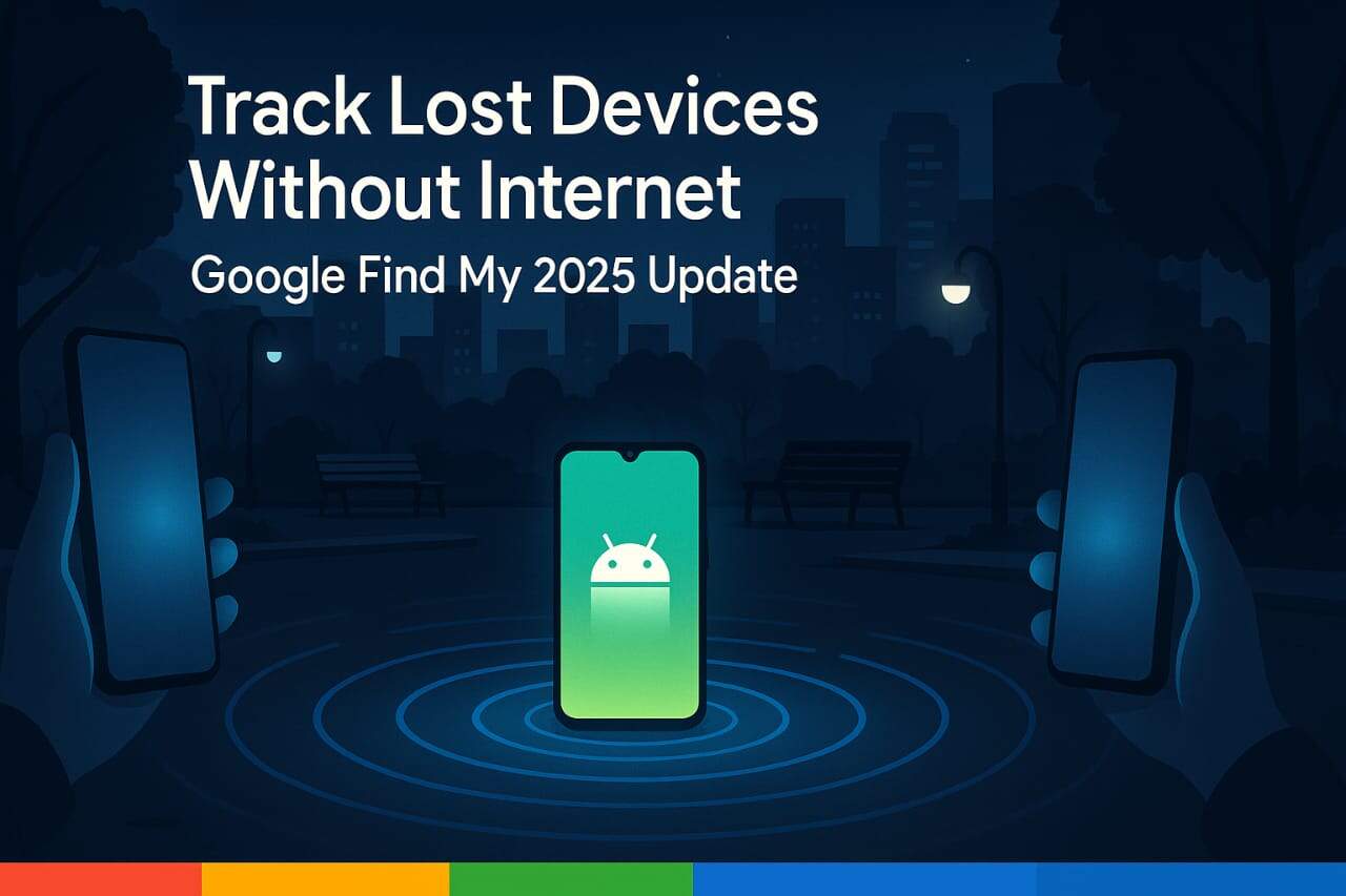 Track lost devices without internet